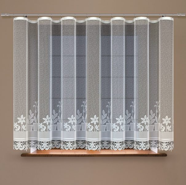 Kusová záclona Tiara 160x400 cm