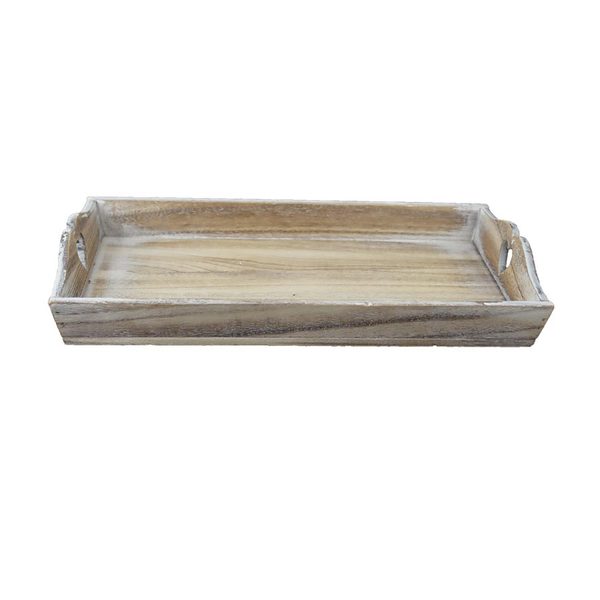 Dřevěný podnos D8181/1 - 39x20x5.5 cm