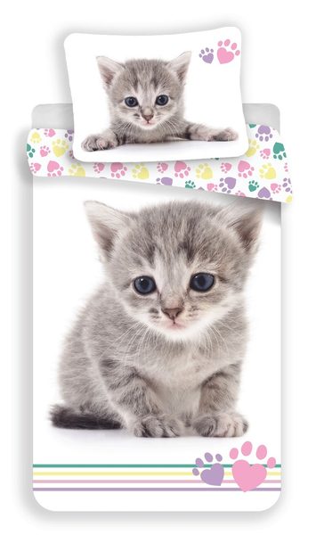 Povlečení fototisk Kitten colour 140x200, 70x90 cm