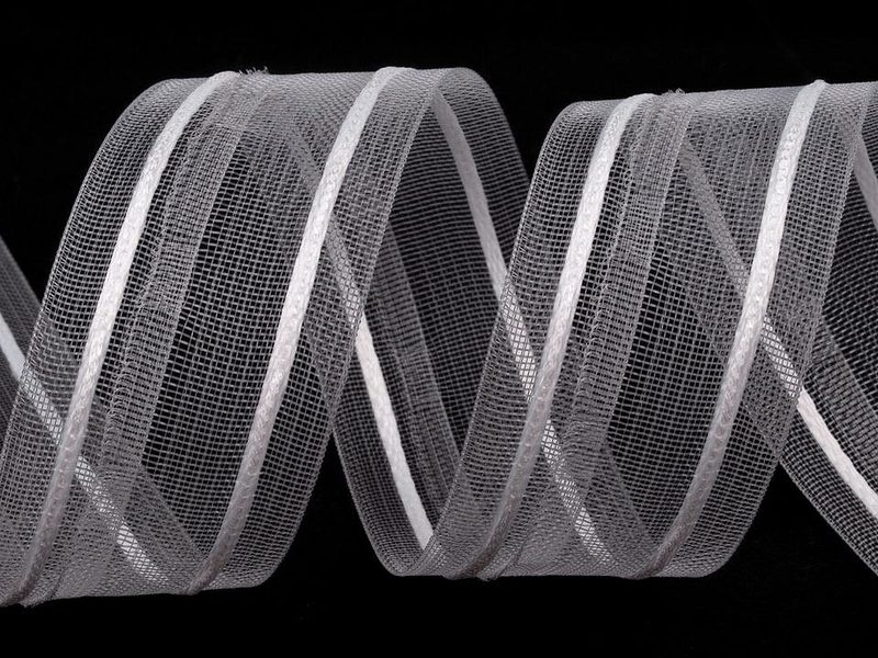 Záclonovka šíře 50 mm tužkové řasení METRÁŽ