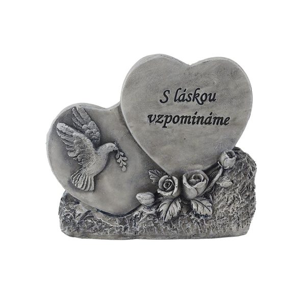 Dekorace na hrob X7471 - 12.5 × 5 × 10.5 cm