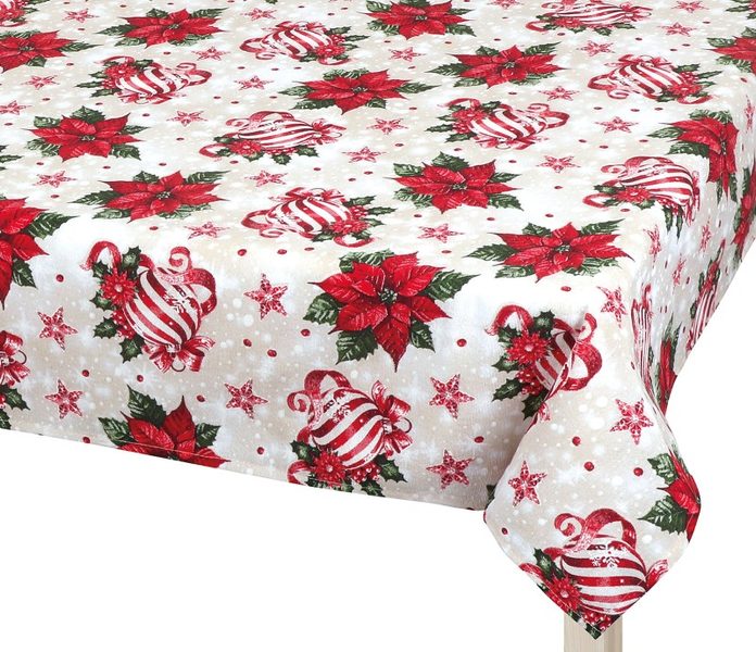 Ubrus VÁNOCE Červená,Zelená,Bílá 4300/131