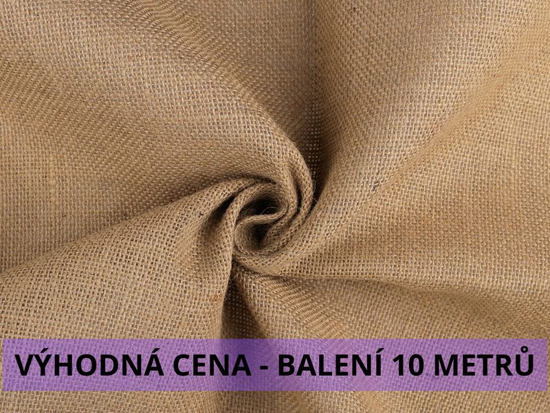 Přírodní juta šíre 160 cm návin 10 metrů VÝHODNÁ CENA