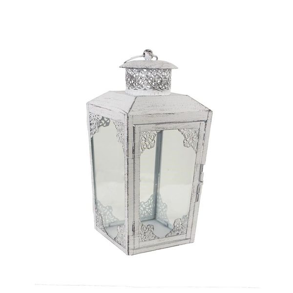 Lucerna kovová K2337/ Velká - 36.5 cm