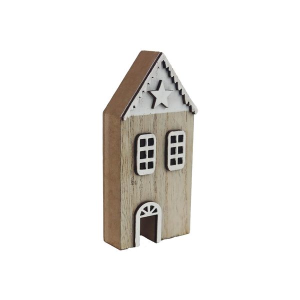 Dekorační domeček D5704/1 - 5,2 × 2,2 x 10,9 cm