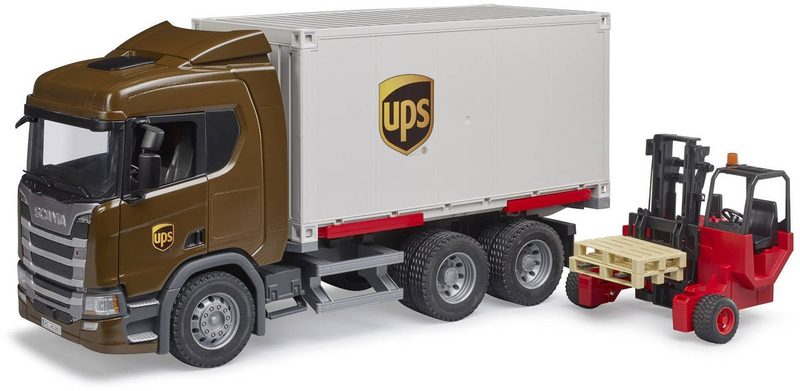 Bruder Scania Super 560R UPS logistika s vysokozdvihem 03582