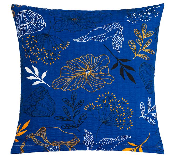 Povláček krepový Tmavě modrá 80/518 40x40 cm