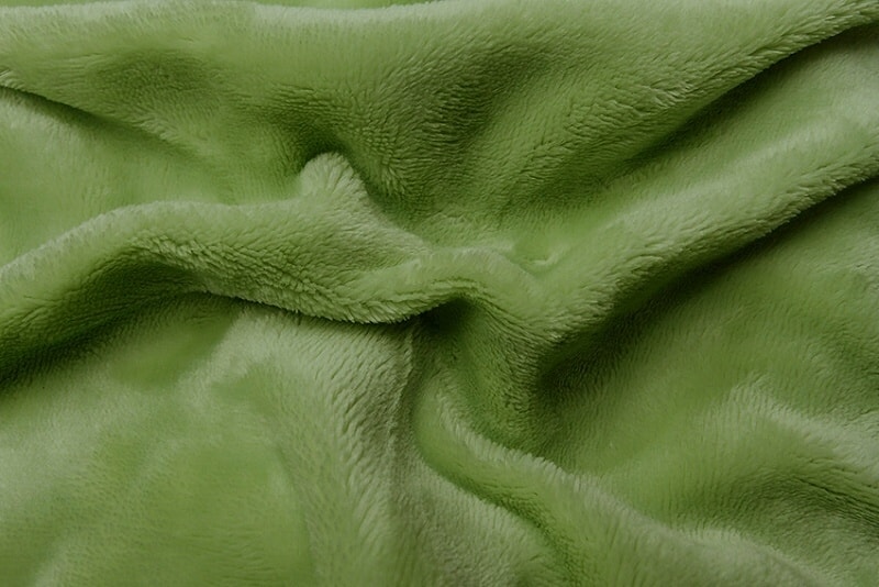 Prostěradlo mikroflanel kiwi (zelená) 90x200x20 cm