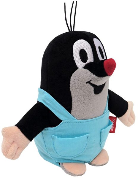 MORAVSKÁ ÚSTŘEDNA Krtek (Krteček) v kalhotkách 16cm na baterie Zvuk PLYŠ