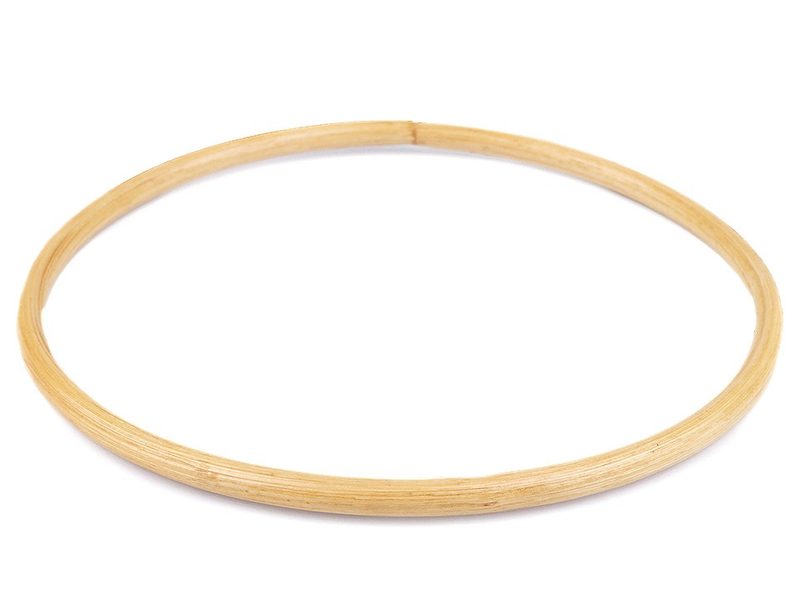 Bambusová ucha na tašky / lapač snů Ø20 cm 1 kus