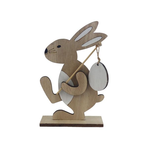 Velikonoční zajíček D6821/2 - 14.5 cm