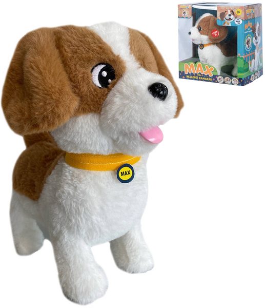 Mac Toys Steppos pejsek Max (chodí, štěká, baterie)