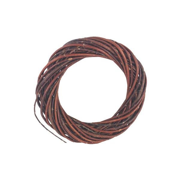 Věnec z neloupaného proutí 25 cm 08000/25TH