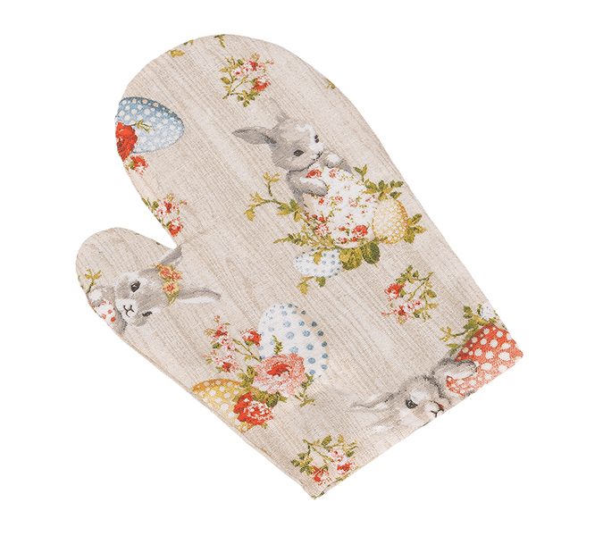 Kuchyňská chňapka - Velikonoce Béžová,Zelená,Červená CH/551 28x18 cm