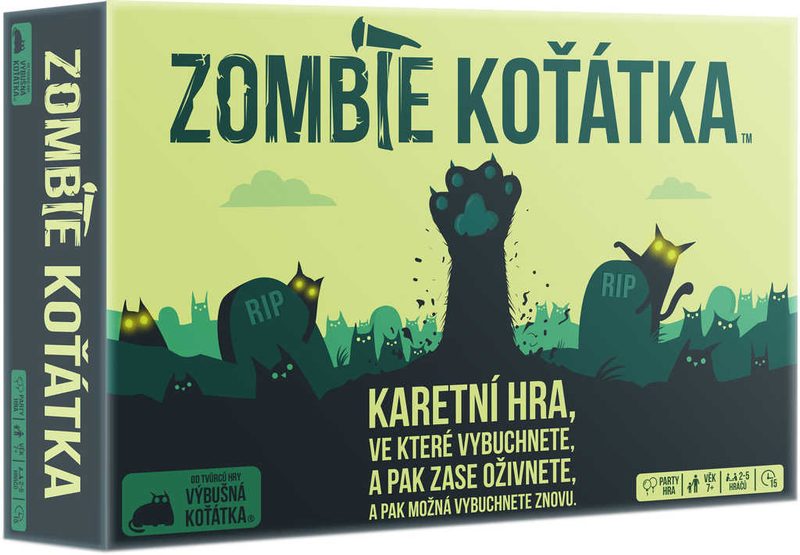 ADC Hra Zombie koťátka karetní