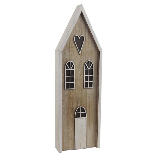 Dekorace domeček D6259/2 - 12 × 4 x 39 cm