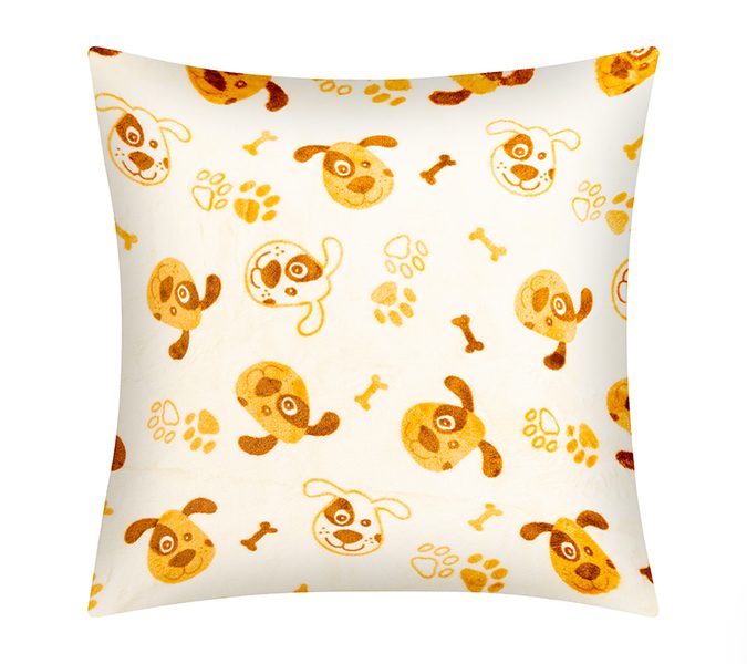 Polštářek ELLÍK - dětský motiv Hnědá,Béžová 7023/038 35x40 cm