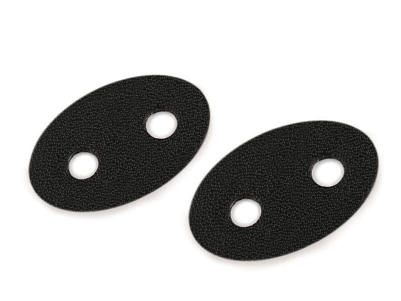 Brzdičky z eko kůže 21x33 mm 2ks