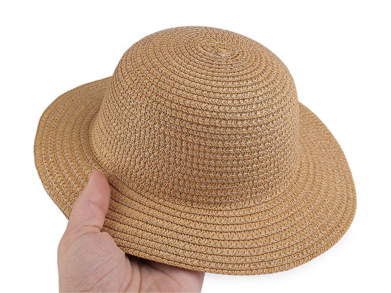 Klobouk / slamák k dekorování, dozdobení