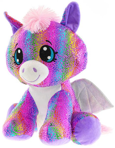 PLYŠ Pegas Rainbow Star Sparkle 24cm okřídlený koník