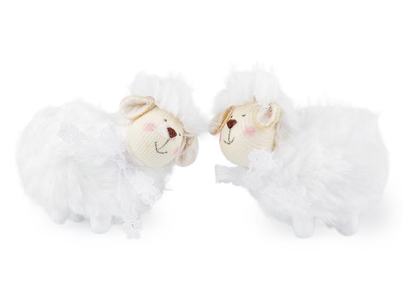 Velikonoční plyšová ovečka