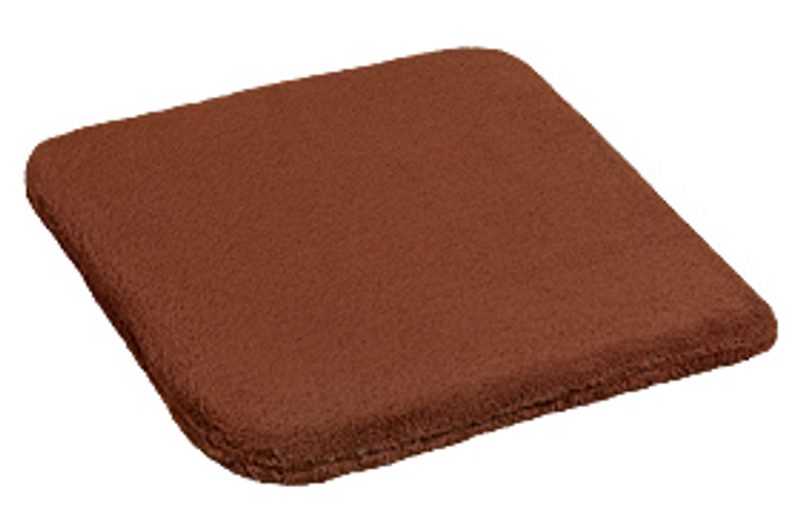 Sedák hladký Korall micro Hnědá 60/017 40x40 cm