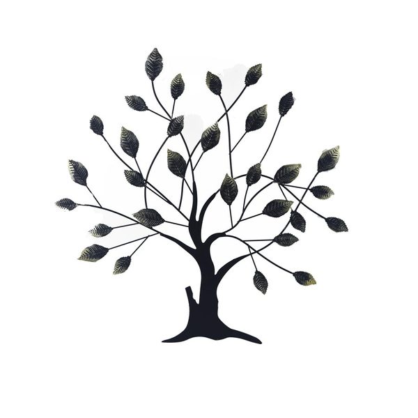 Dekorace strom života k zavěšení K4524 - 47 × 47 × 45 cm