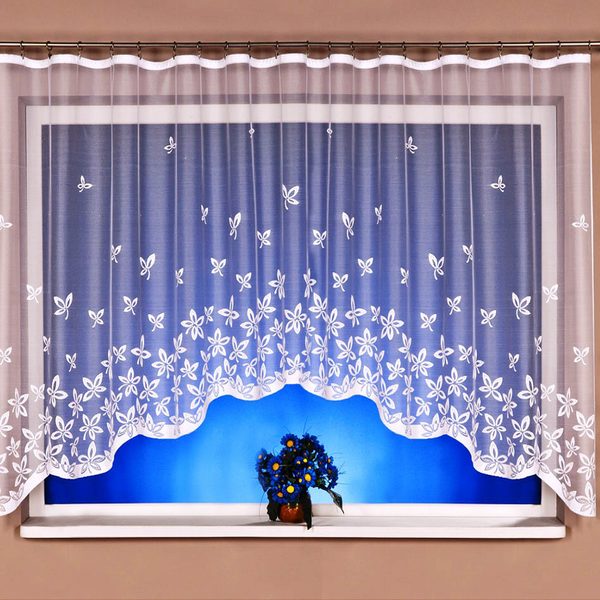 Kusová záclona Glorie 140x300 cm s řasící páskou