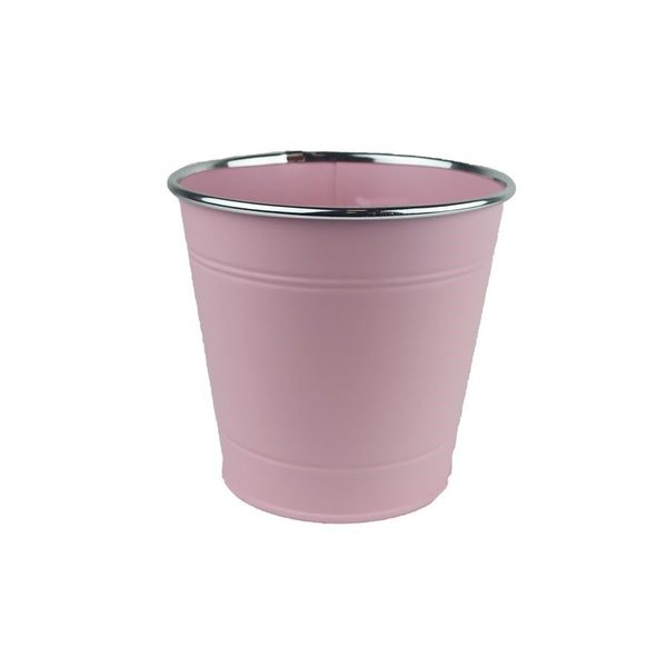 Květináč plechový K3008/2 - dia 16 × 14.6 cm