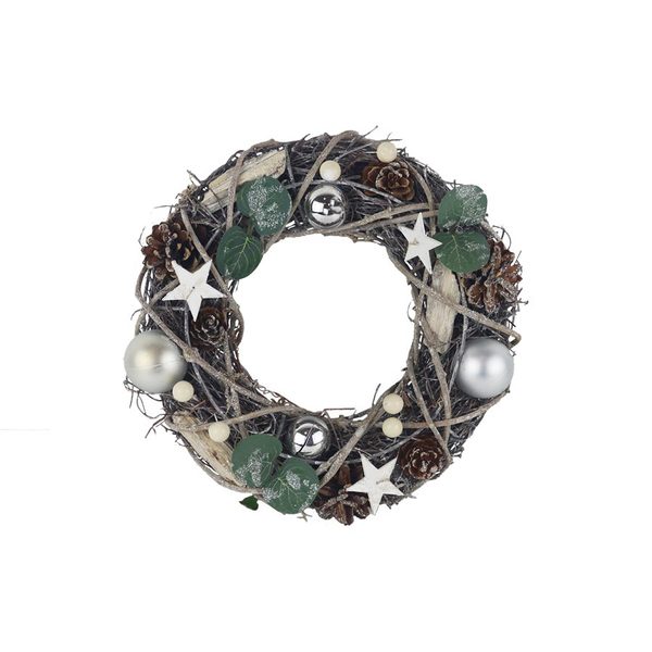 Vánoční věnec P2286 - 26 cm