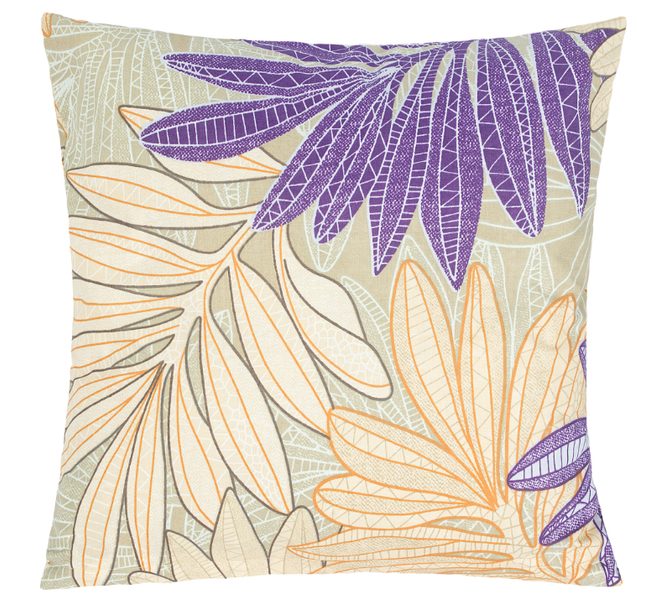 Povláček bavlněný Lososová,Fialová 90/721 40x40 cm