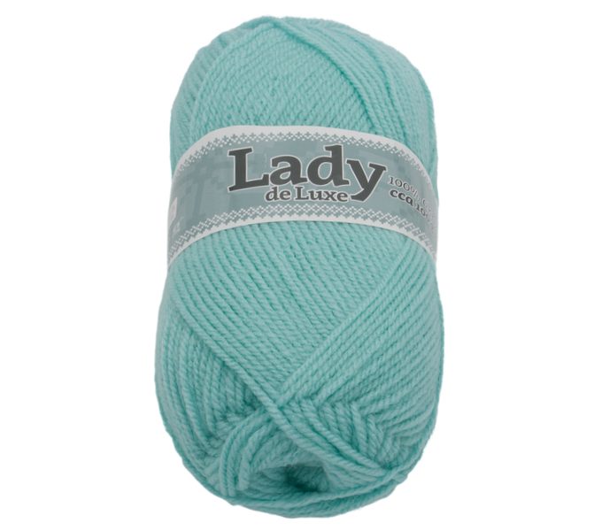 Příze LADY de Luxe Tyrkysová 922 100g / 238 m