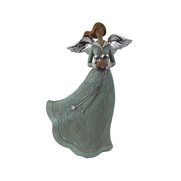 Dekorace anděl X7262  17 cm