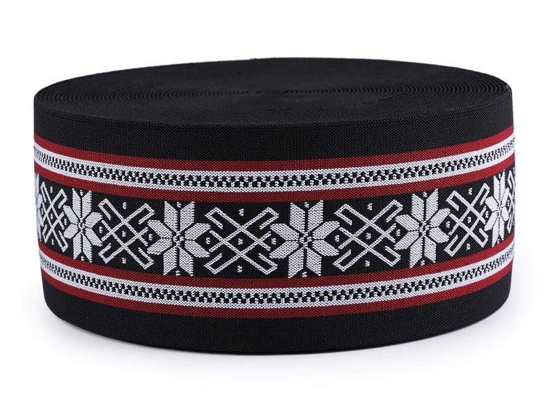 Designová pruženka / vsadka šíře 10 cm METRÁŽ