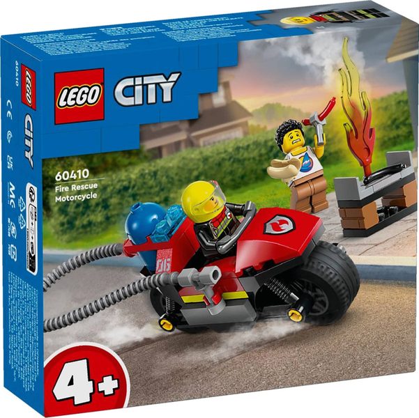 LEGO CITY Hasičská záchranná motorka 60410