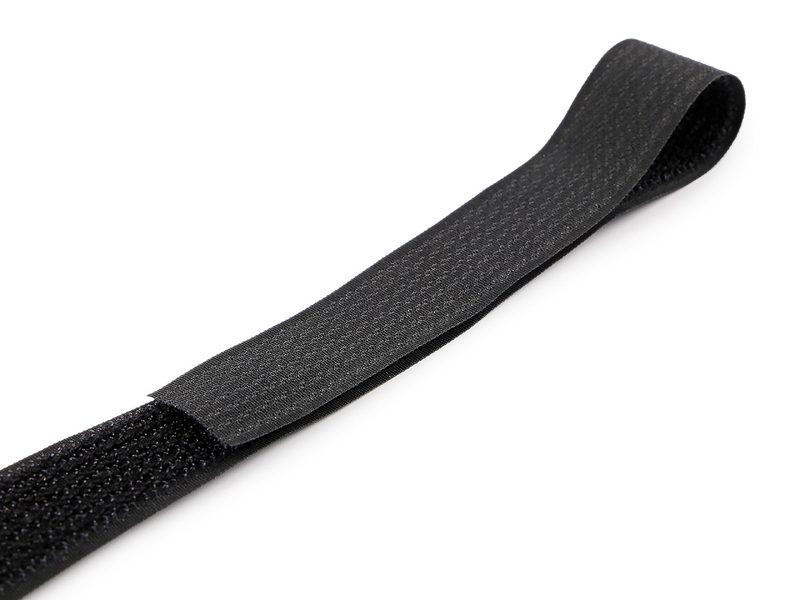 Suchý zip háček a plyš na stejné straně šíře 25 mm