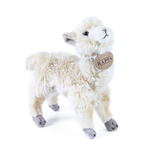 Plyšová lama Alpaka stojící 23 cm