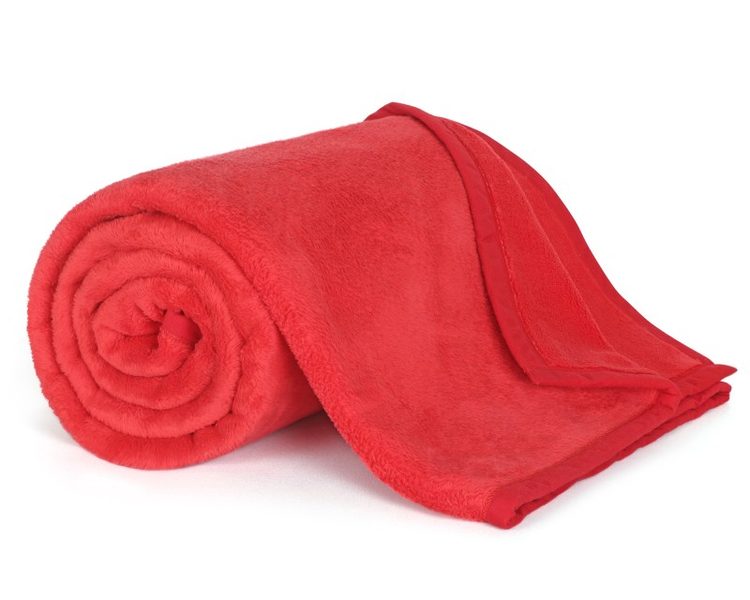 Přikrývka Korall micro jednolůžko Červená 6014/014