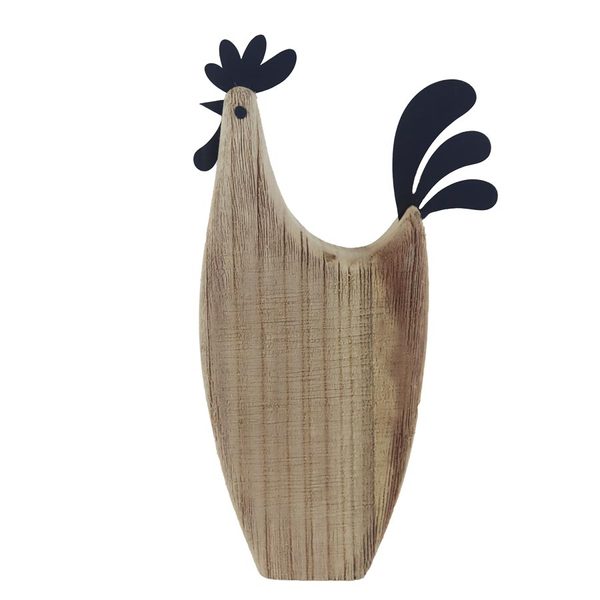 Dekorace kohoutek D7631/2 - 27x14.5x4