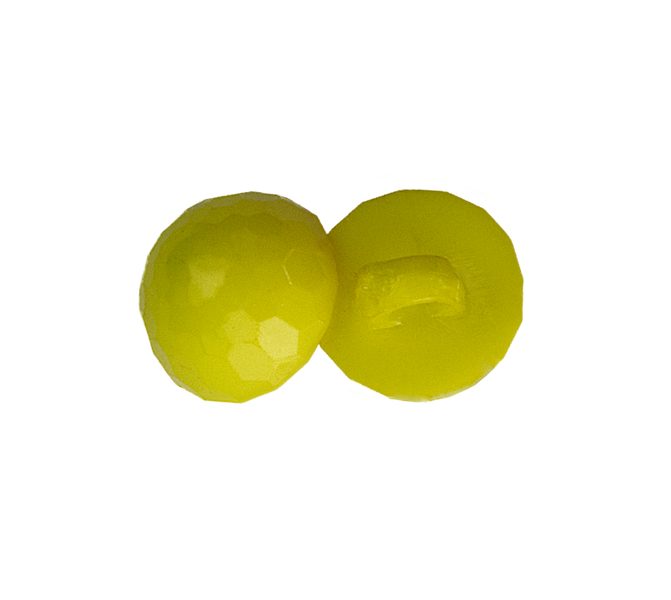 Knoflík pecka Žlutá