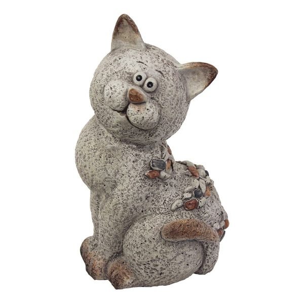 Dekorace kočka X2359 - 18 x 16 x 31 cm