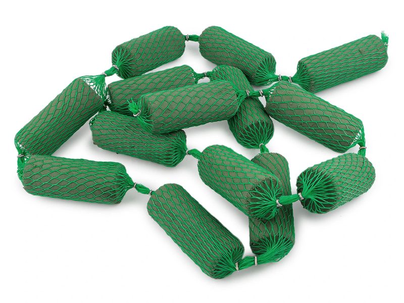 Girlanda z aranžovací hmoty na živé květiny