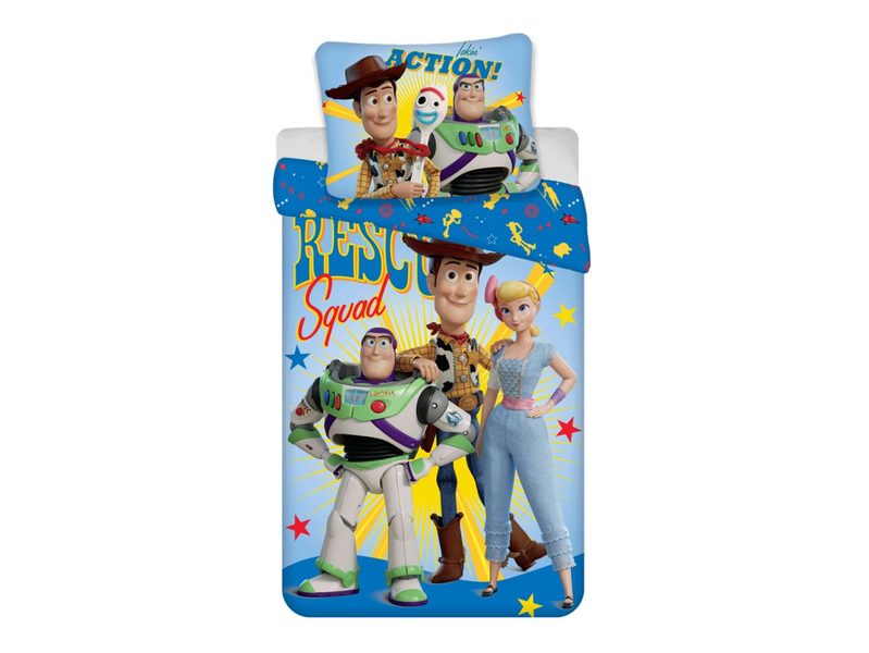 Povlečení Toy Story Rescue squad 140x200, 70x90 cm