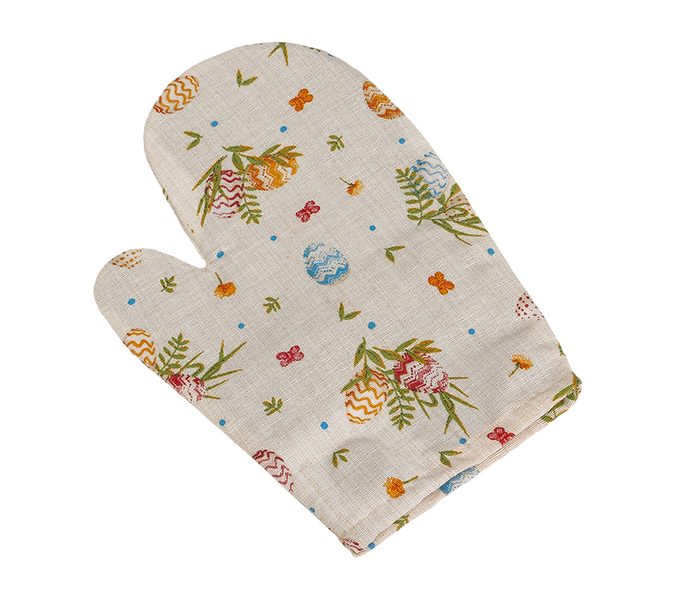 Kuchyňská chňapka - Velikonoce Oranžová,Zelená CH/553 28x18 cm