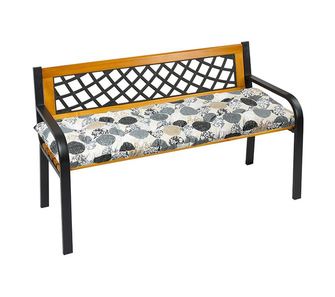 Sedák na lavici prošívaný Šedá,Bílá 41/605