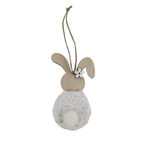 Velikonoční zajíček k zavěšení D7662-01 - 6x11x0,5
