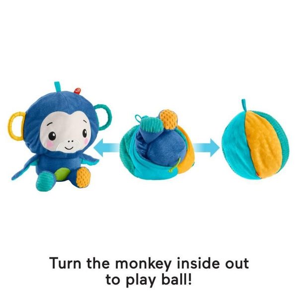 Opička a míč s aktivitami