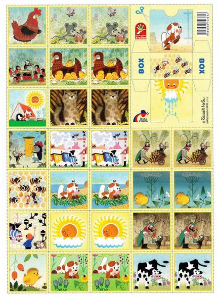 Hra pexeso Štěňátko a med 32 dvojic