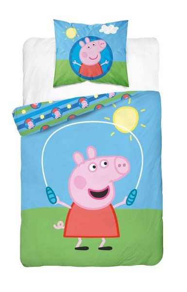 Povlečení Peppa Pig švihadlo Bavlna, 140/200, 70/80 cm