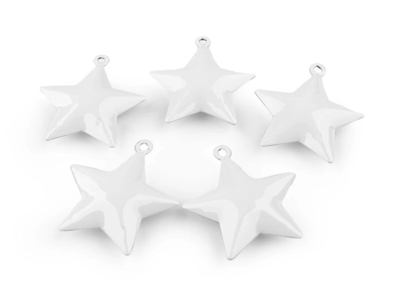 Rolničky stromeček, hvězda 5 kusů